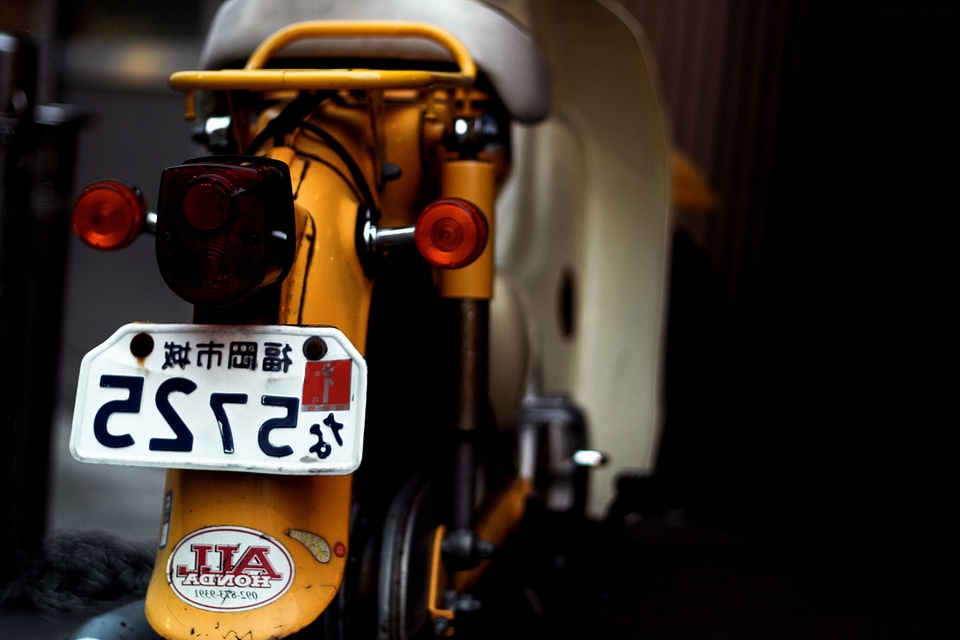 Motorbike motorcycle retro