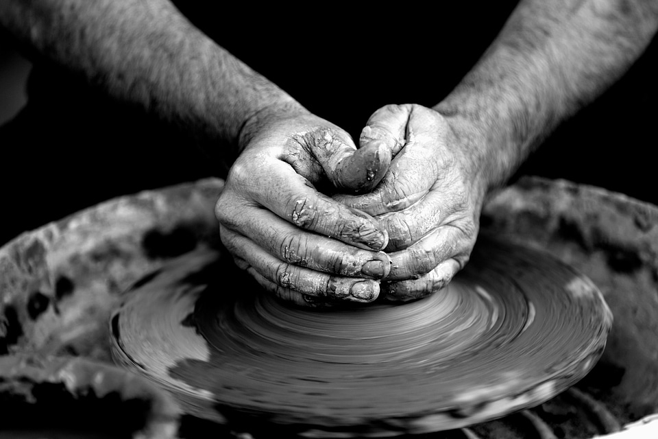 Art black and white craft