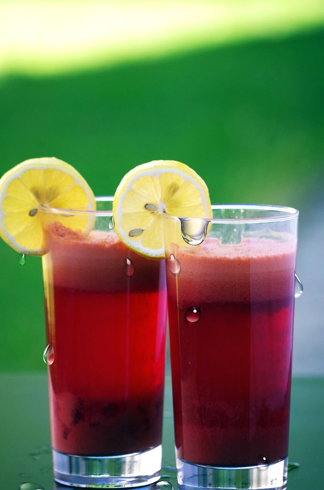 Beverage drinking fruit
