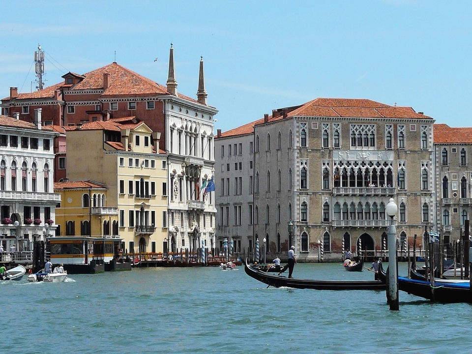 Architecture beautiful photo boat