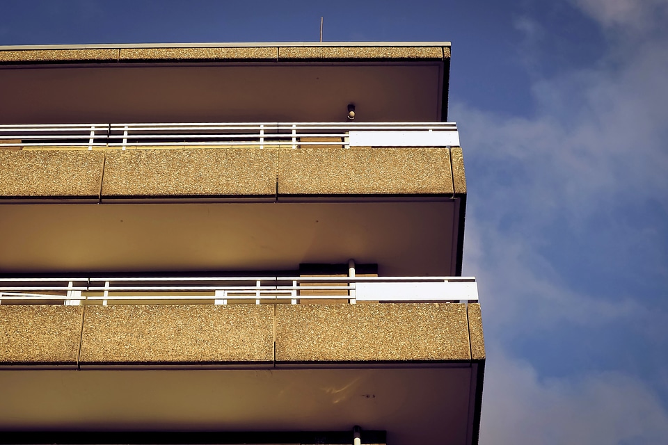 Architecture balcony building