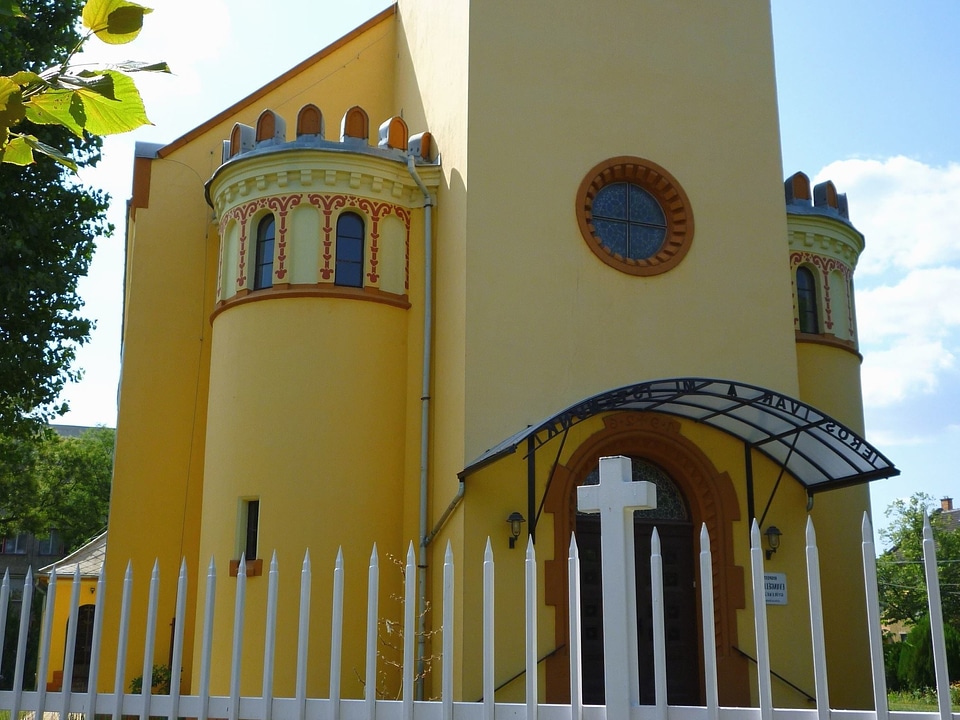 Architecture church cross