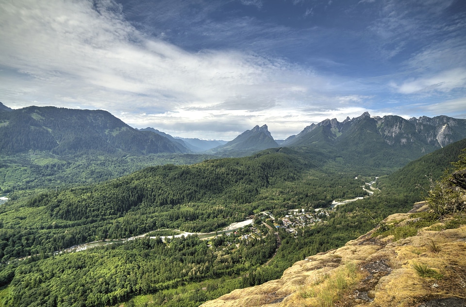 Landscape mountains national park