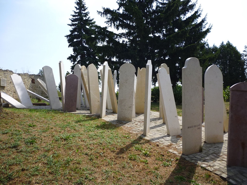 Cemetery grass grave
