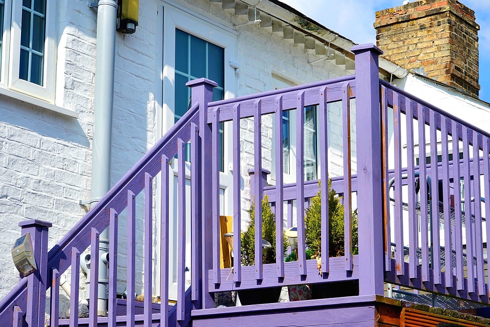 Apartment balcony exterior