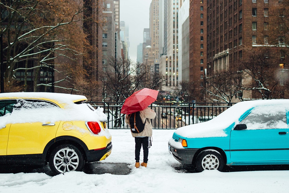 Cars umbrella urban