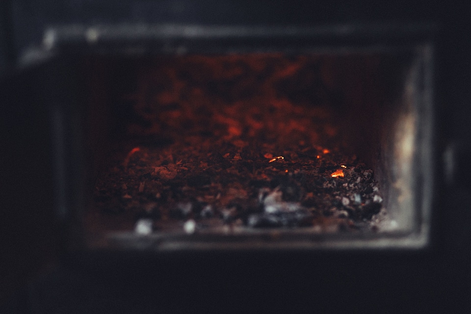 Fire flame smoke