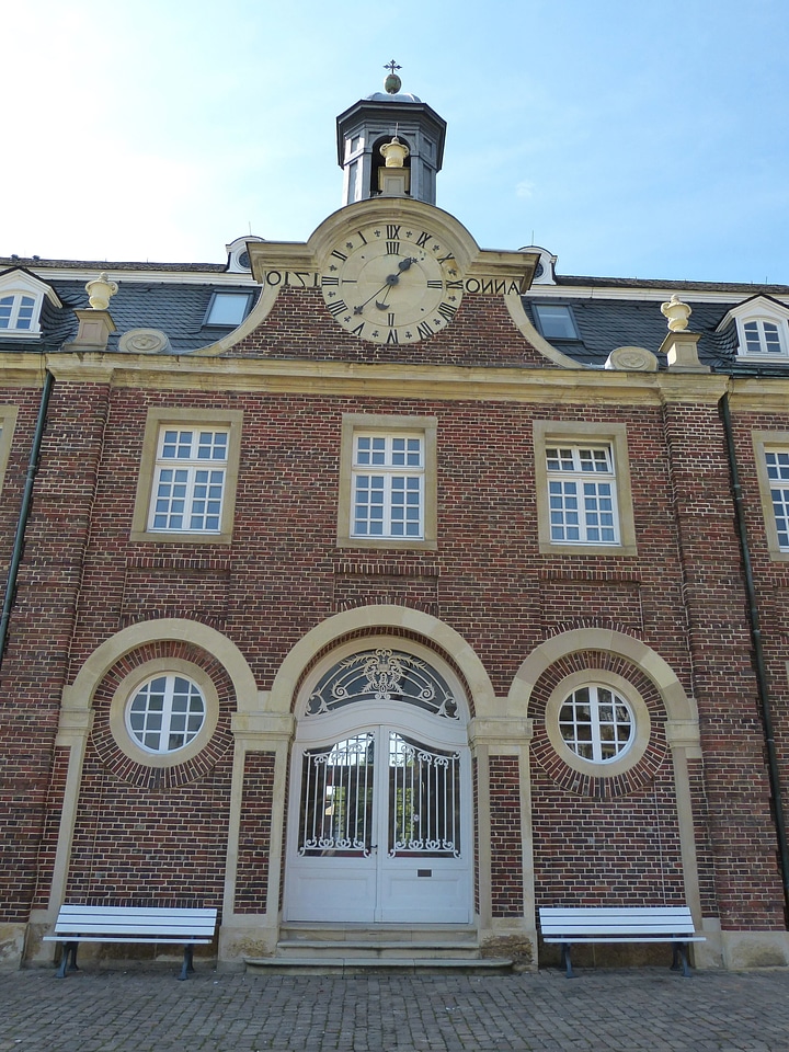Architecture brick building
