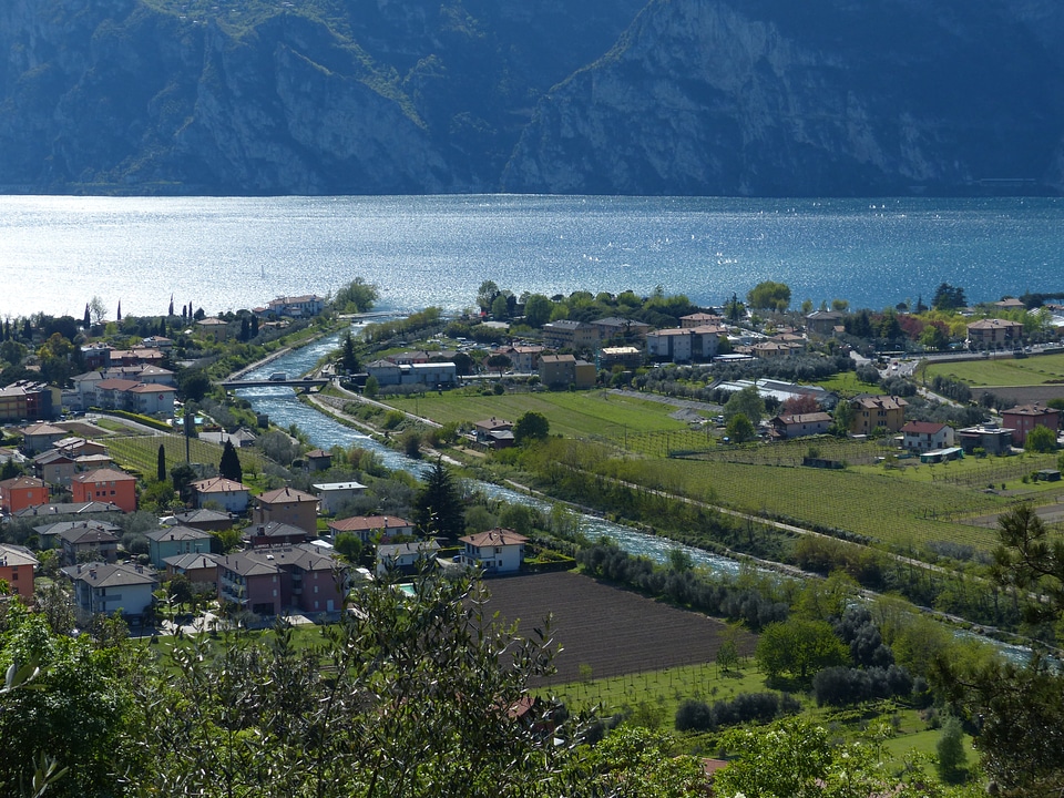 Torbole garda river
