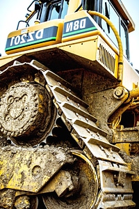 Bulldozer construction industry photo