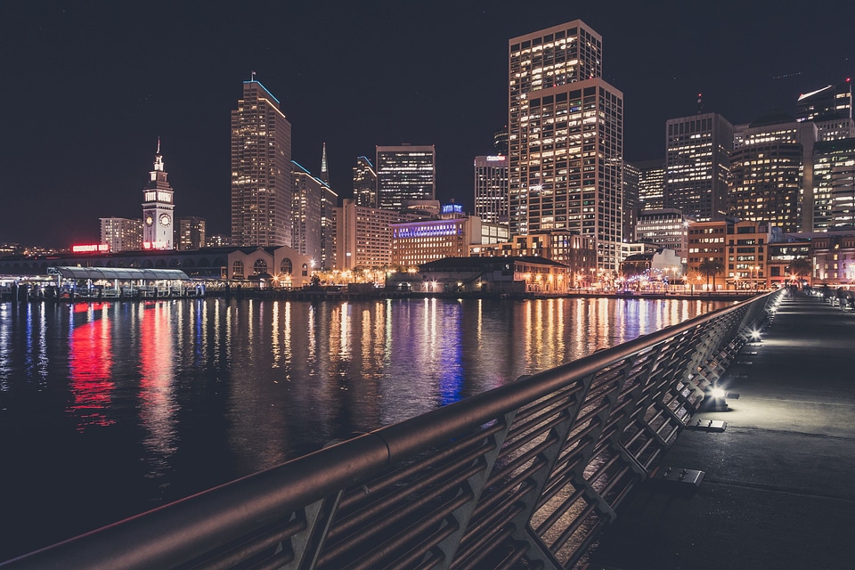 Architecture beautiful photo bridge
