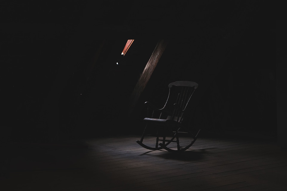 Chair dark darkness