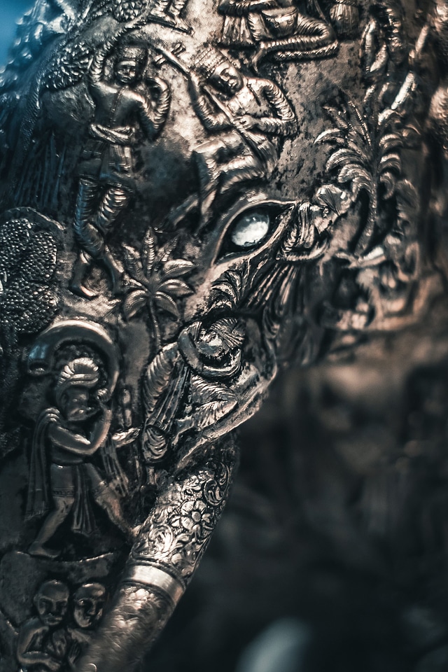 Ancient art sculpture