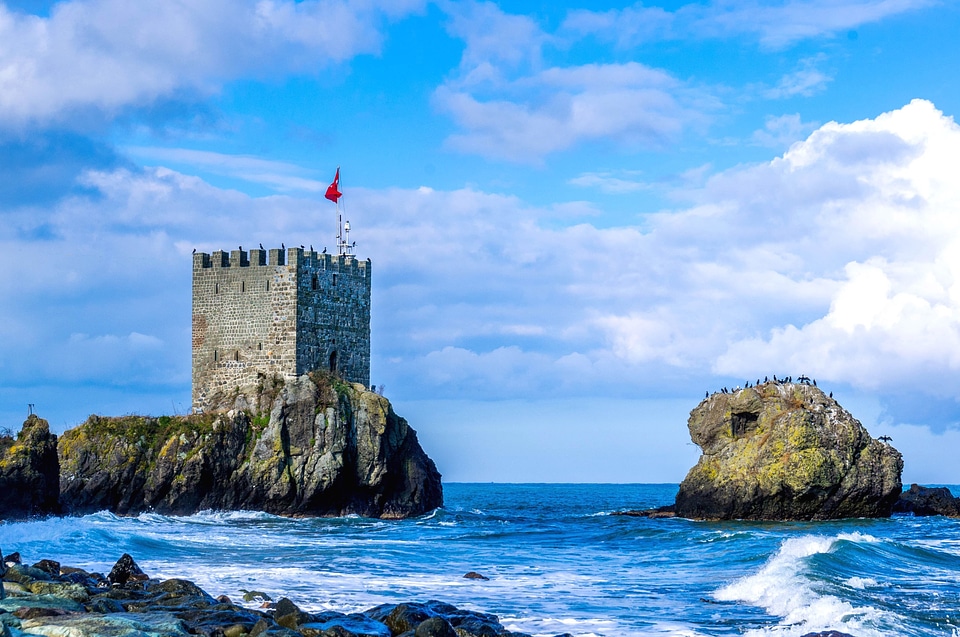Castle fortress wall