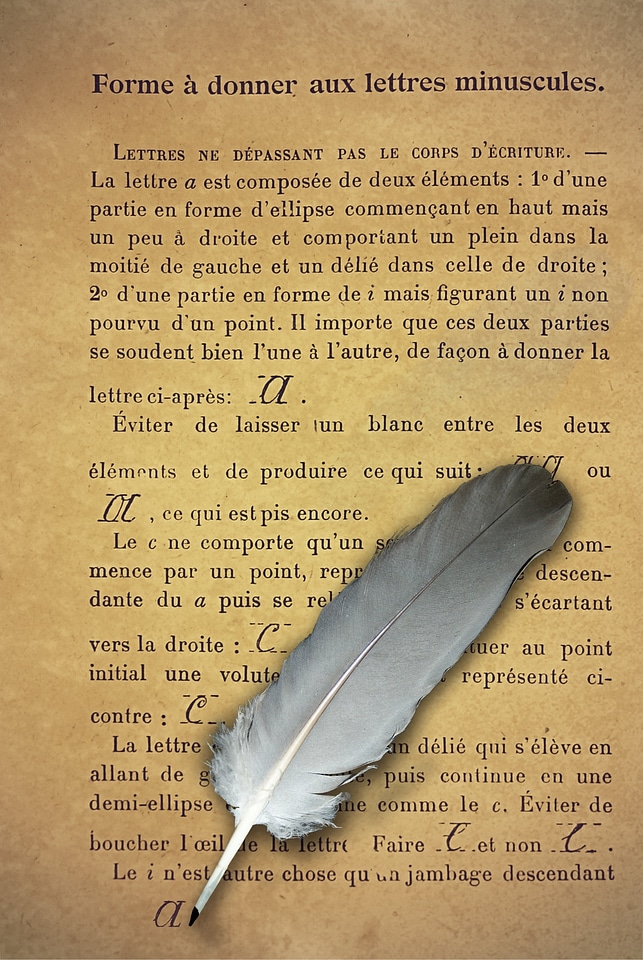Learn old book vintage