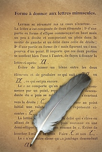 Learn old book vintage