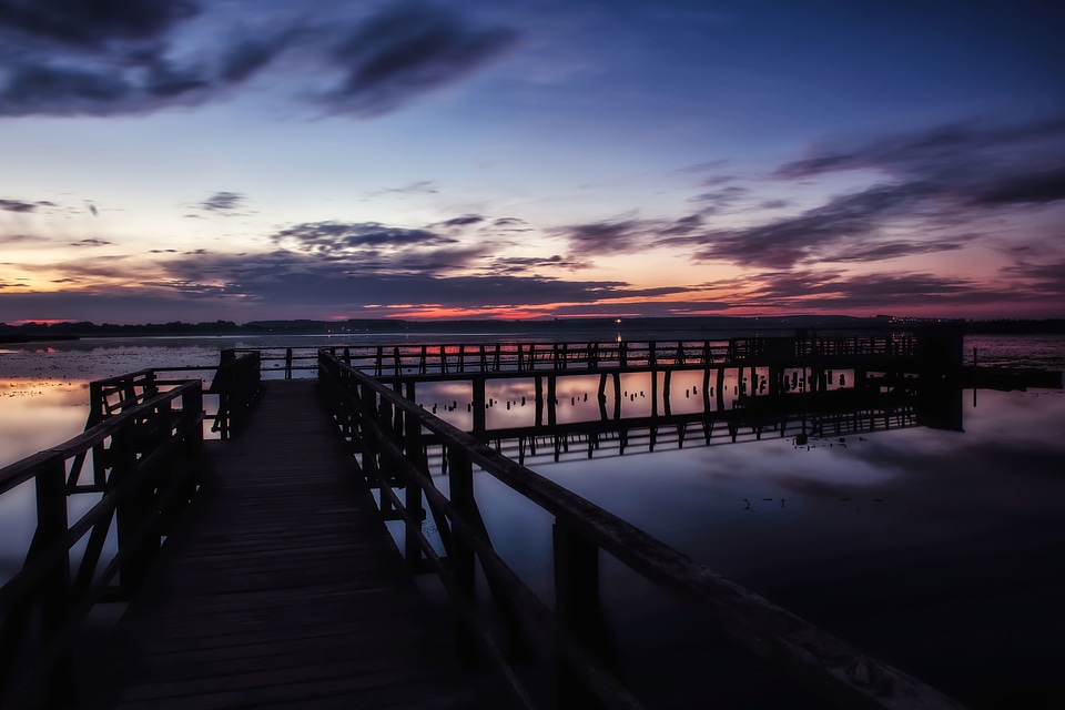 Beach beautiful photo dock