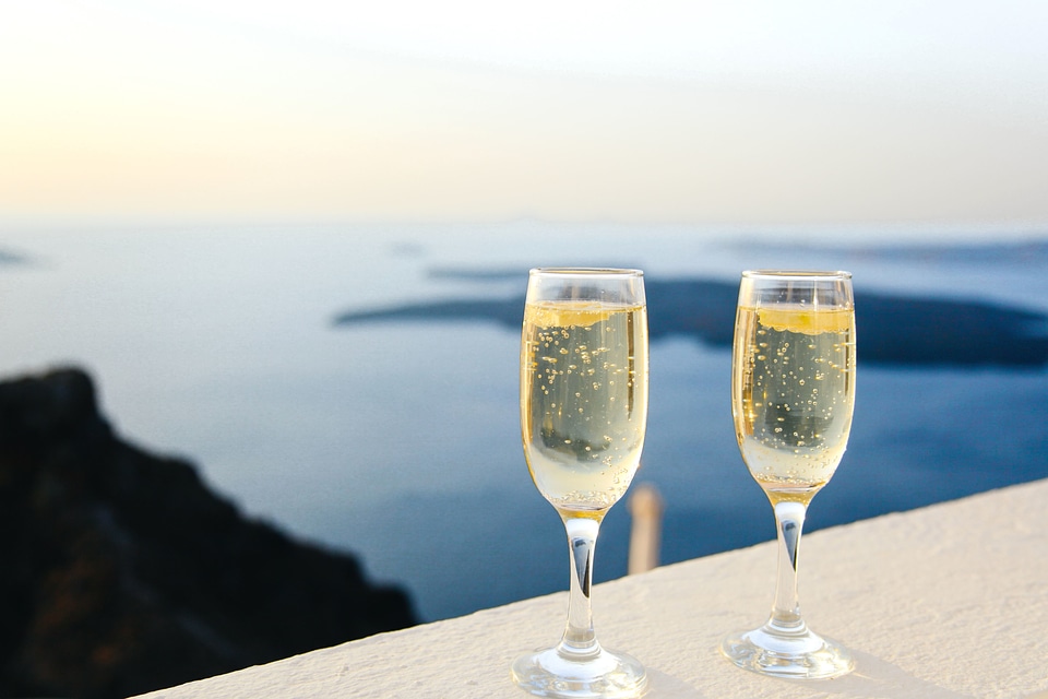 Celebration drink glasses