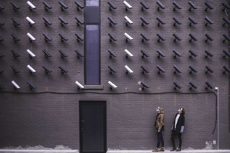 Camera door security