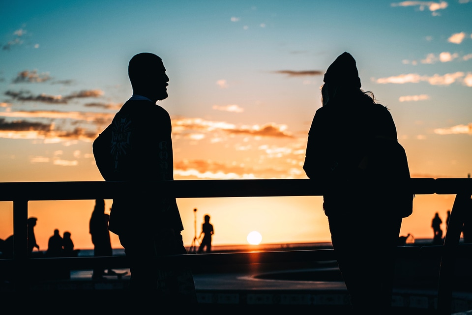 People shadow silhouette