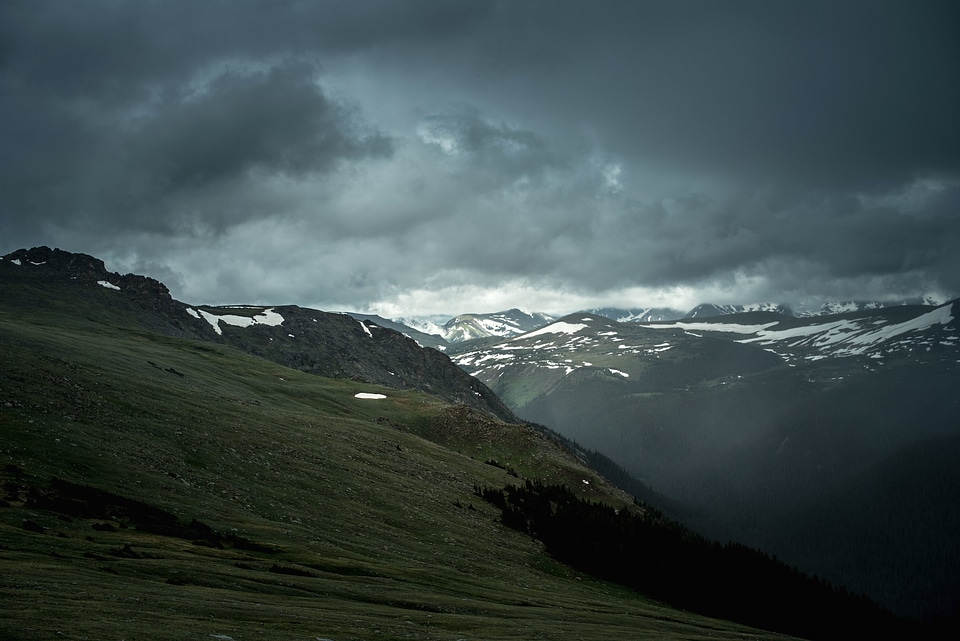 Clouds cloudy grass