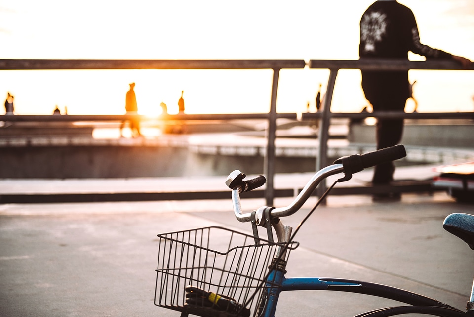 Bicycle city road