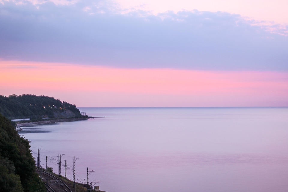 Beach coast ocean