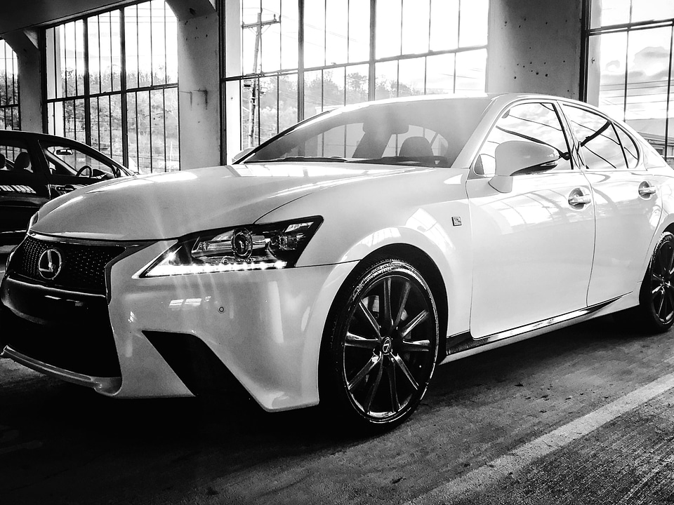 Black And White car design