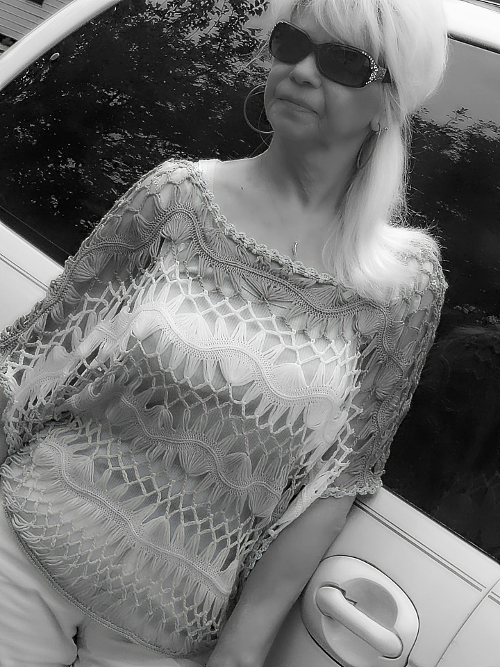 Attractive fashion glamor