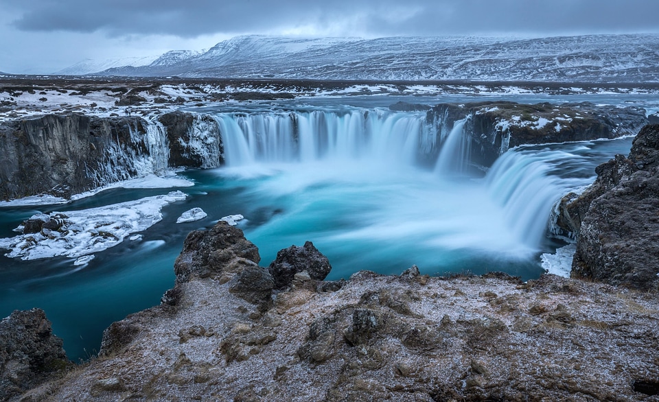 Beautiful Photo cascade ice