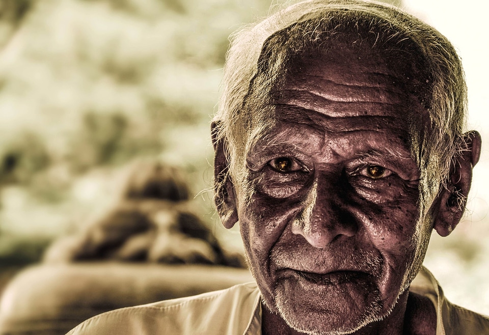 Beautiful Photo elder face