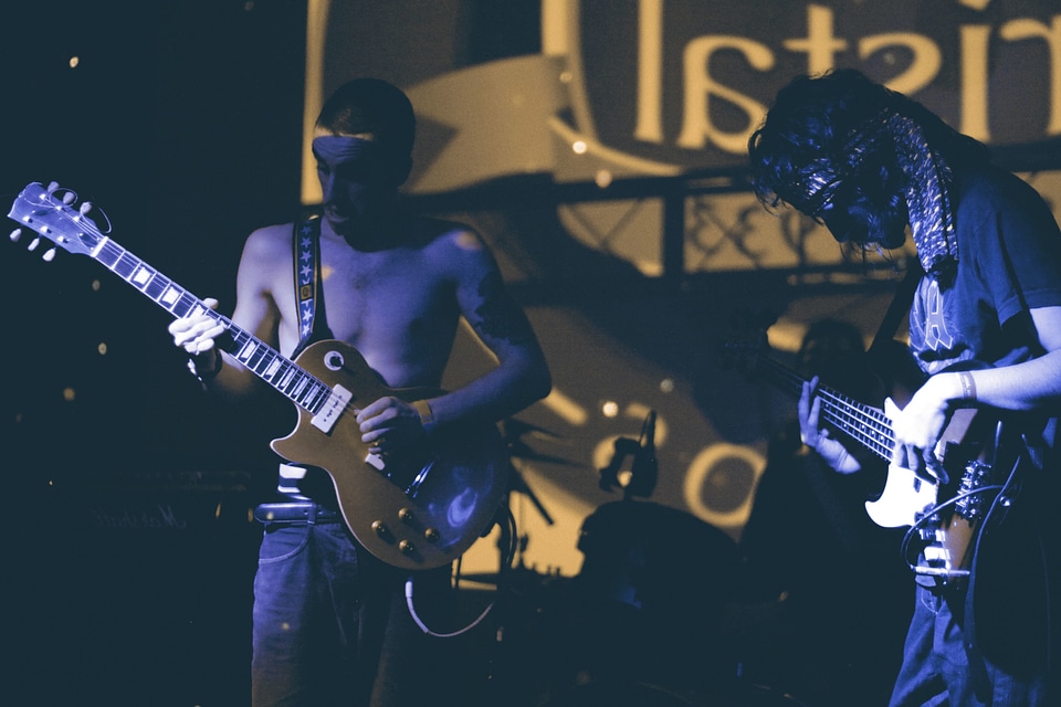 Artist festival guitar