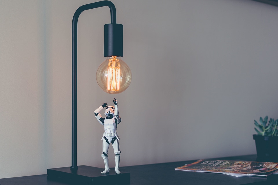 Bulb decoration electric