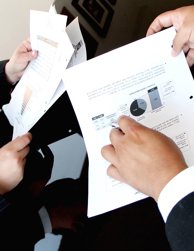 Business document graphic