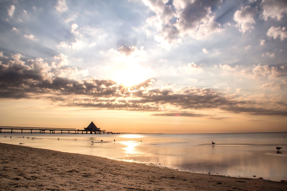 Beach cloud coast