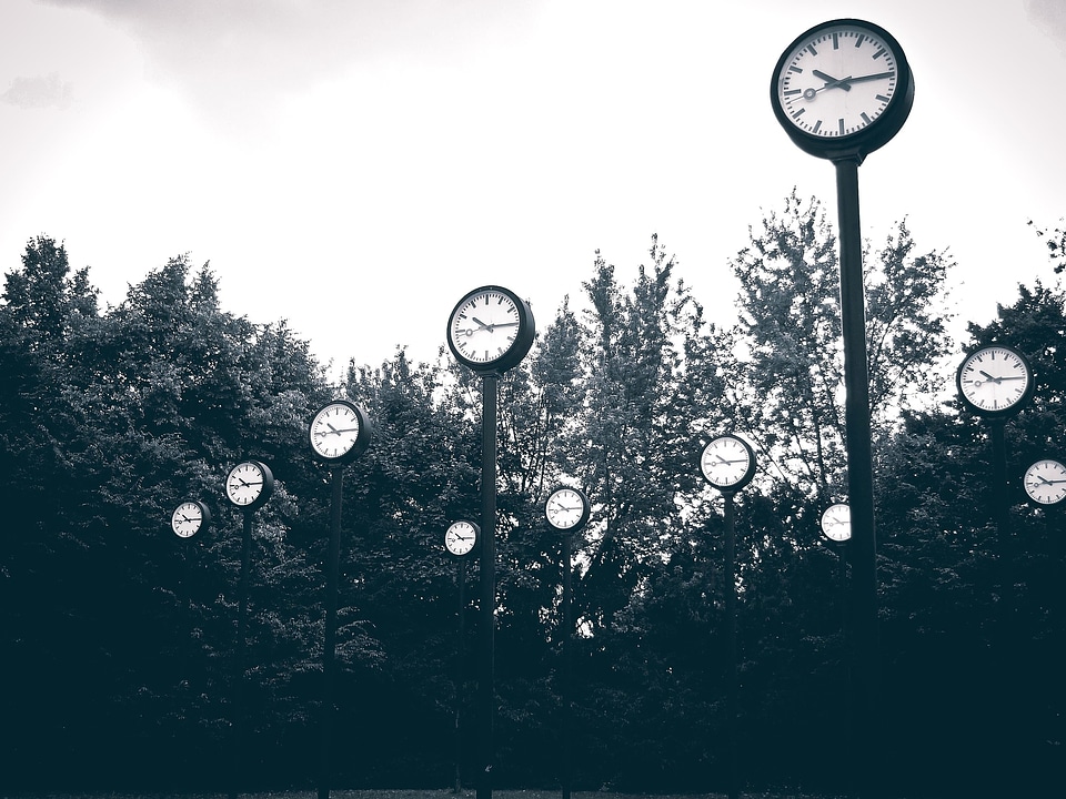 Analog Clock art city