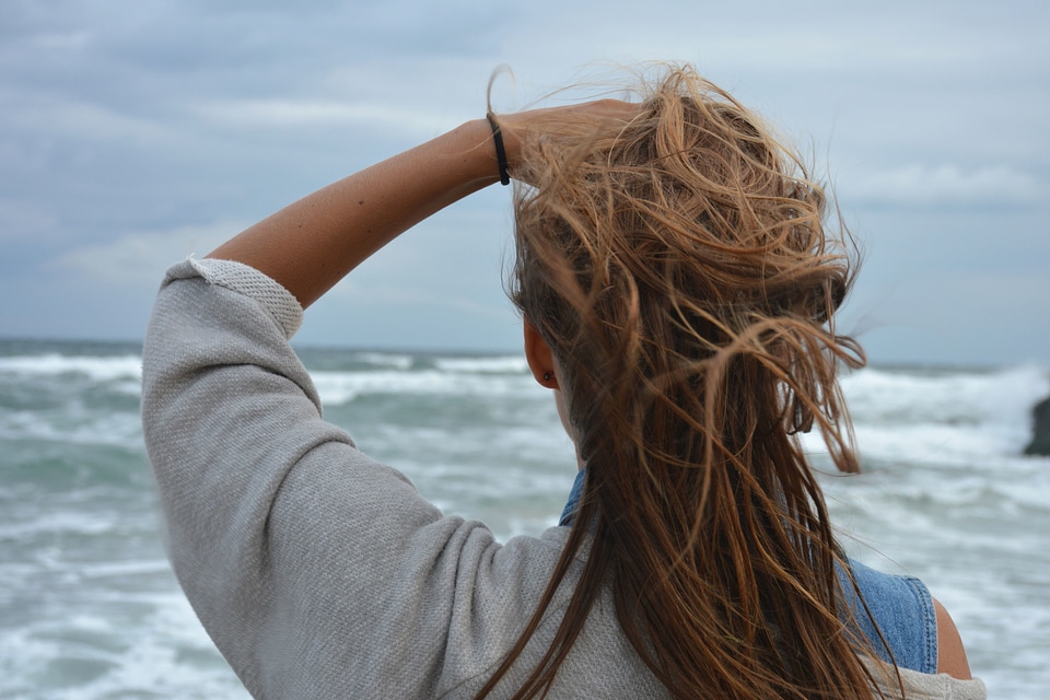 Blonde Hair girl hair photo