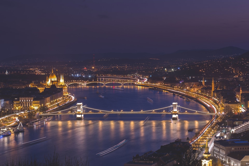 Bridge business city city