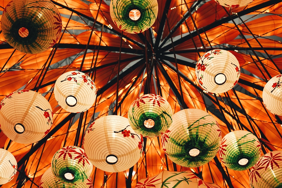Beautiful Photo lamp paper
