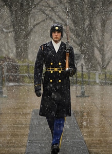 Guard man person