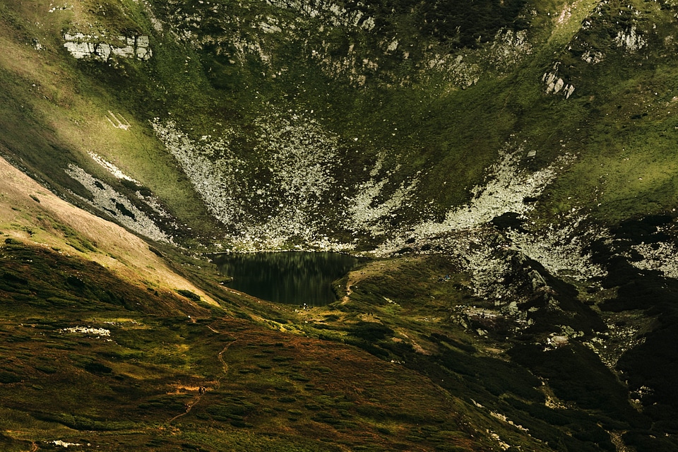 Grass landscape mountain