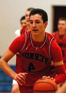 Basketball game man