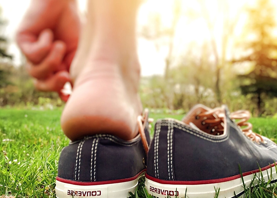 Footwear grass recreation