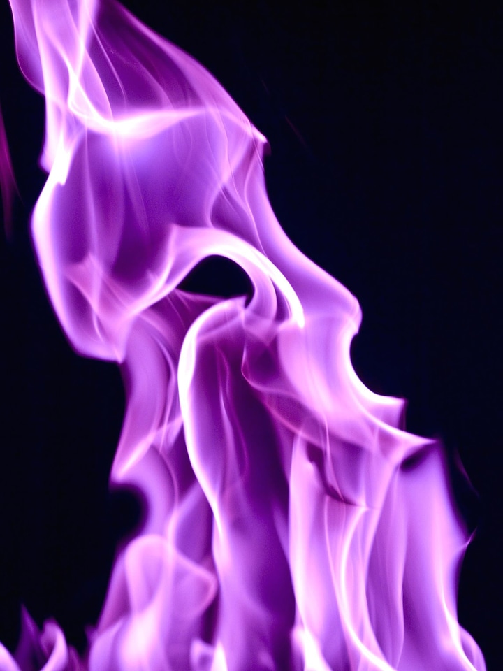 Artistic bright burning