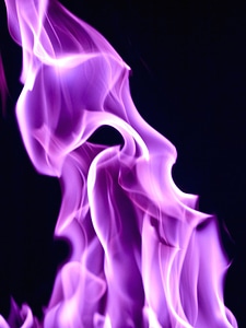 Artistic bright burning