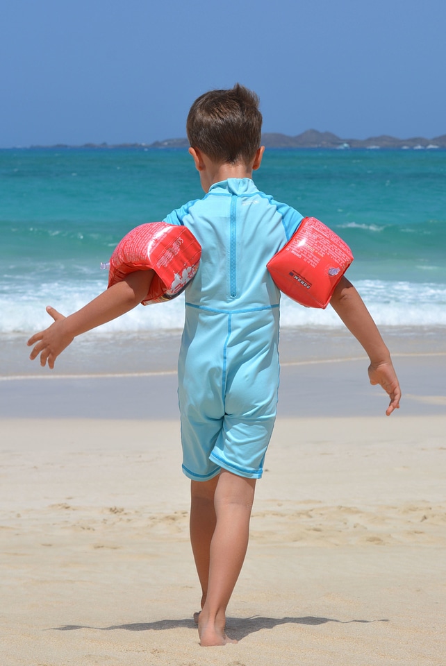 Beach child childhood
