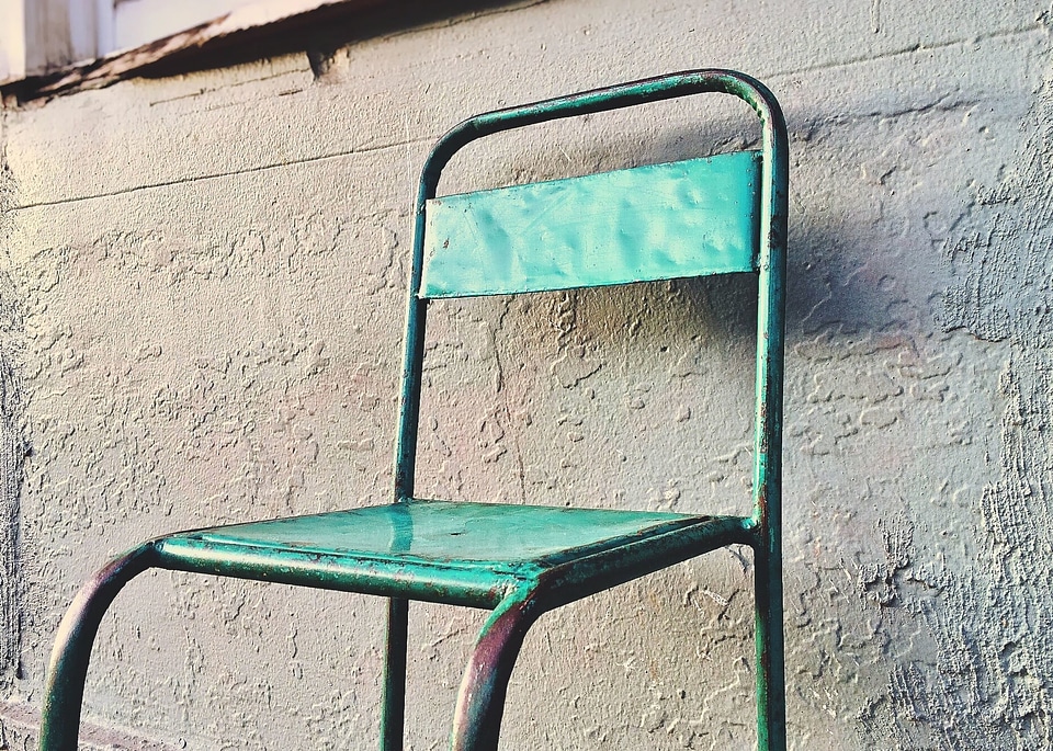Abandoned chair furniture