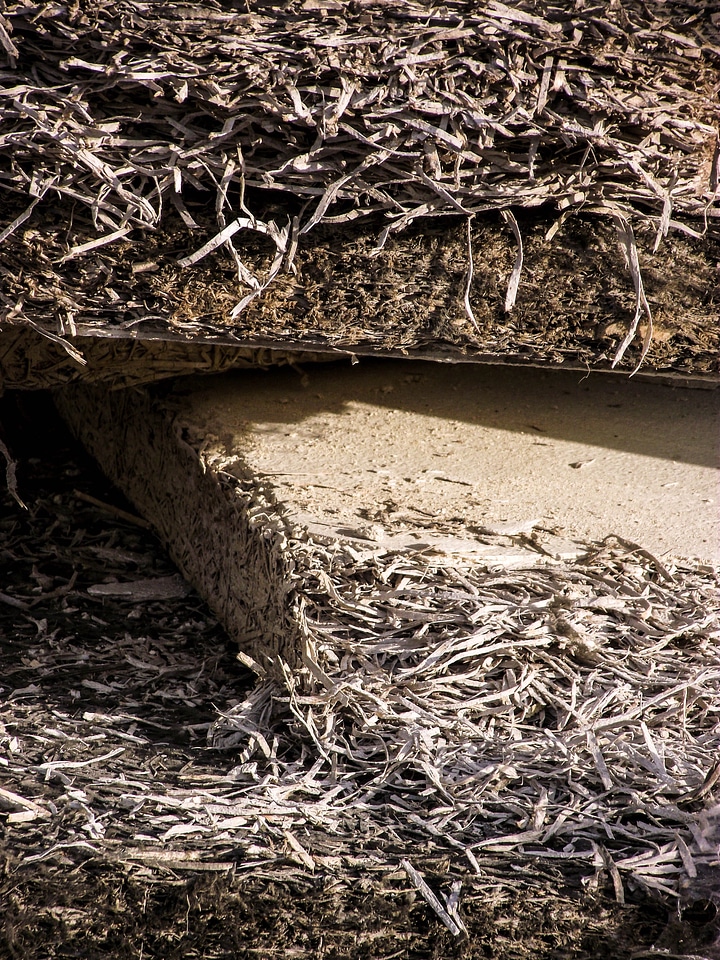 Paper slabs structure