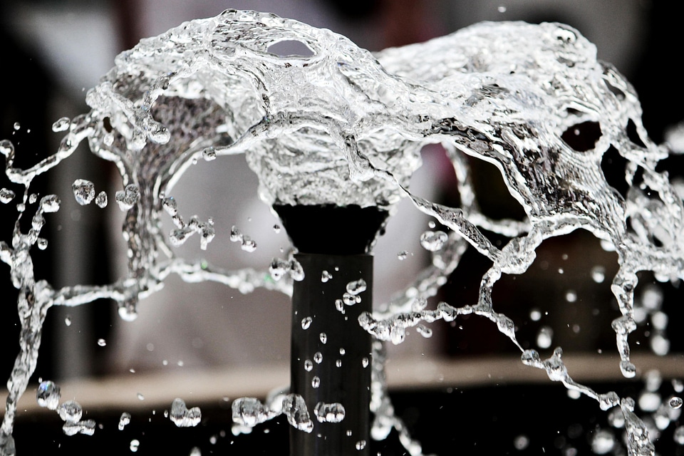 Beautiful Photo fountain fresh water