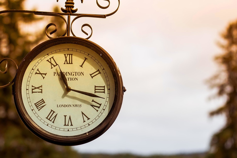 Analog Clock antique beautiful photo